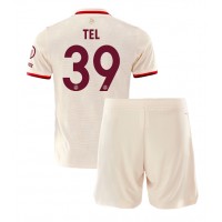 Maglie da calcio Bayern Munich Mathys Tel #39 Terza Maglia Bambino 2024-25 Manica Corta (+ Pantaloni corti)